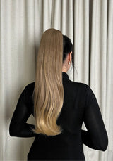 Coco | Synthetic Clip In Ponytail Extension