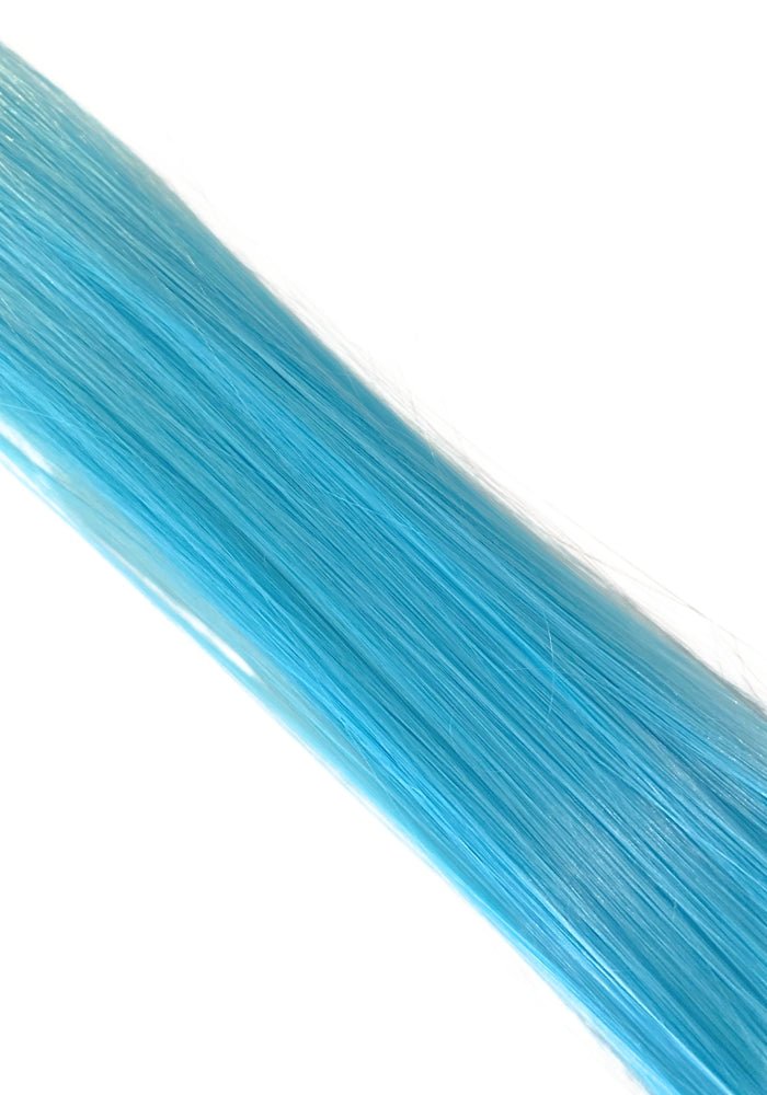 Colorful 2pc Clip - In Highlights 20" | Heat Friendly Synthetic Fiber - Santana's Wigs & Hair Extensions, LLC - Lagoon