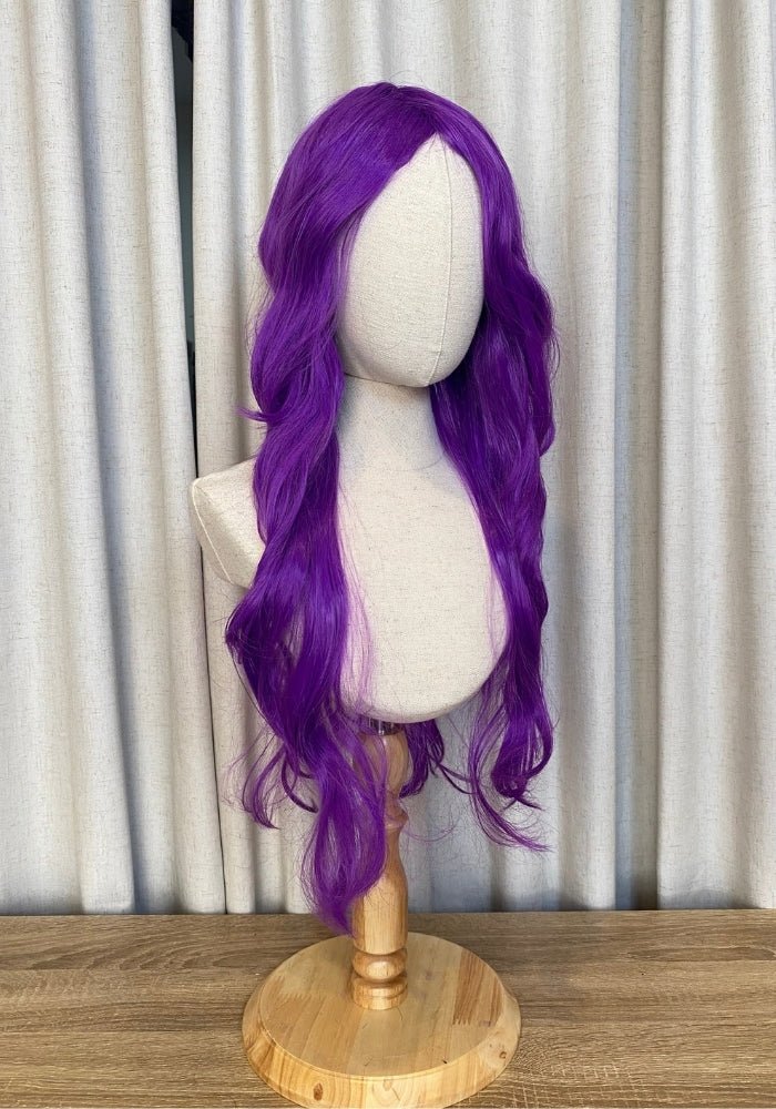Costume Wigs | $30 Below | 30+ Styles - Santana's Wigs & Hair Extensions, LLC - Long Purple Wig