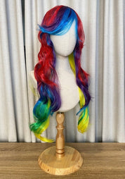 Costume Wigs | $30 Below | 30+ Styles - Santana's Wigs & Hair Extensions, LLC - Long Rainbow Wig
