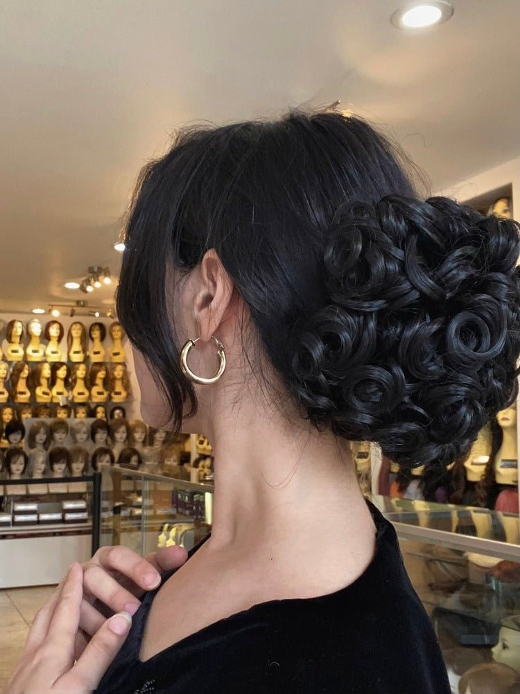 Curly Updo - Santana's Wigs & Hair Extensions, LLC - 1