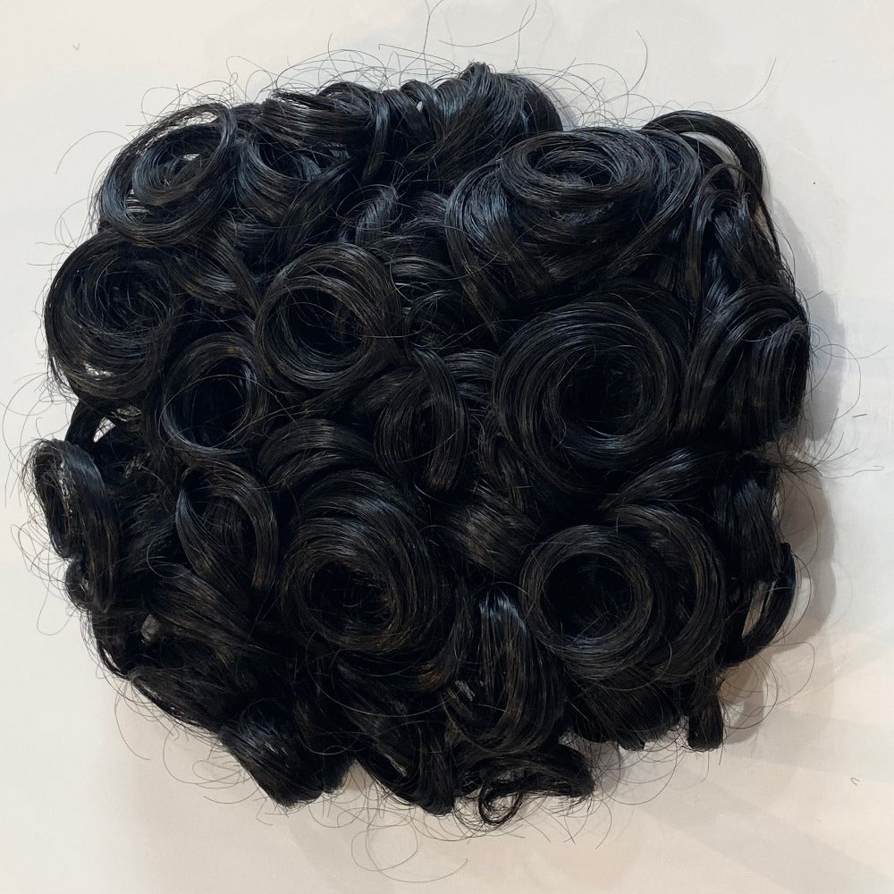Curly Updo - Santana's Wigs & Hair Extensions, LLC - 1B