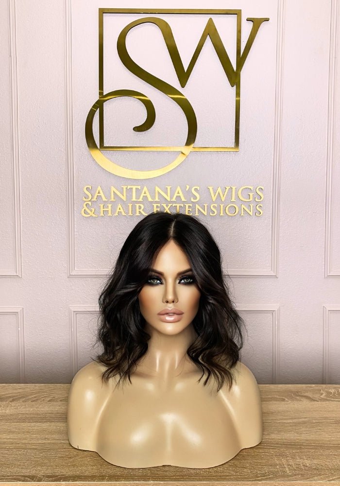 Cypress | 100% Human Hair Wig (Silk Base Top) - Santana's Wigs & Hair Extensions, LLC - 