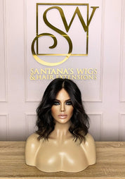 Cypress | 100% Human Hair Wig (Silk Base Top) - Santana's Wigs & Hair Extensions, LLC - 