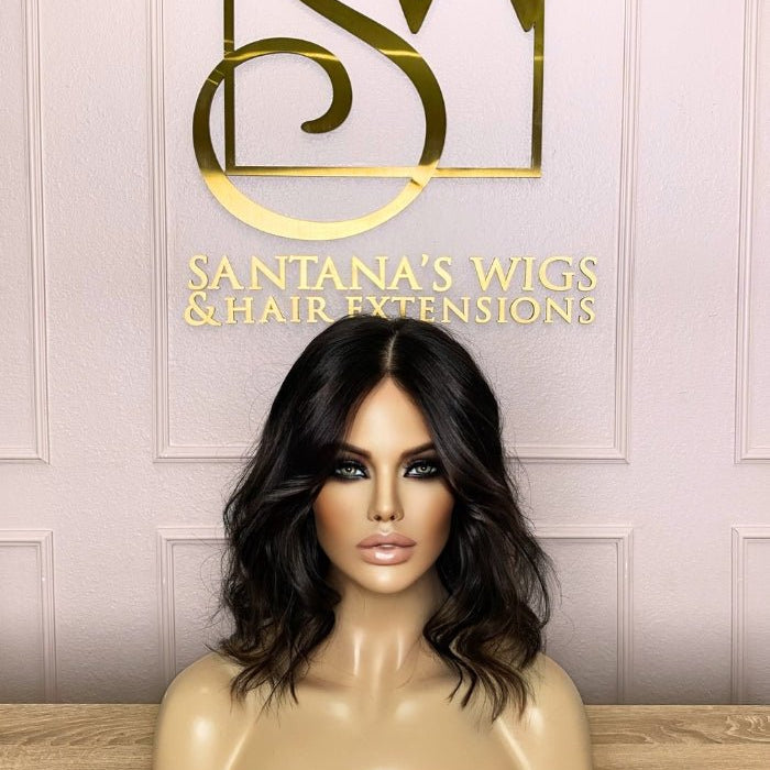 Cypress | 100% Human Hair Wig (Silk Base Top) - Santana's Wigs & Hair Extensions, LLC - 