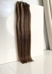 Deluxe 7PC Clip-In Human Hair Extensions 18"- 170G - Santana's Wigs & Hair Extensions, LLC - 1