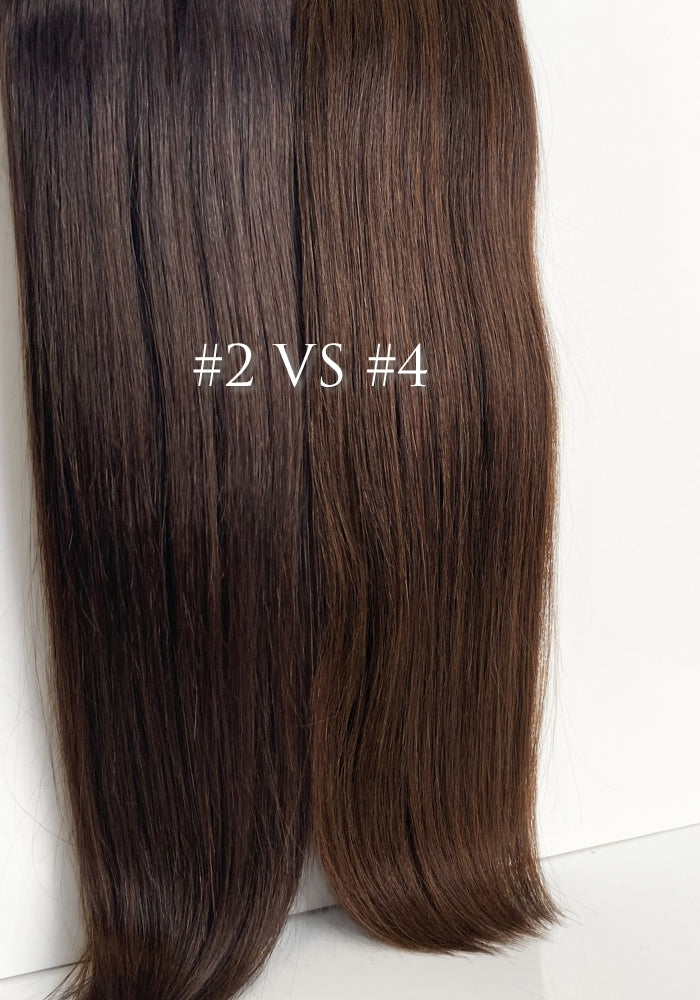 Deluxe Clip-In Human Hair Extensions 22"- 180G