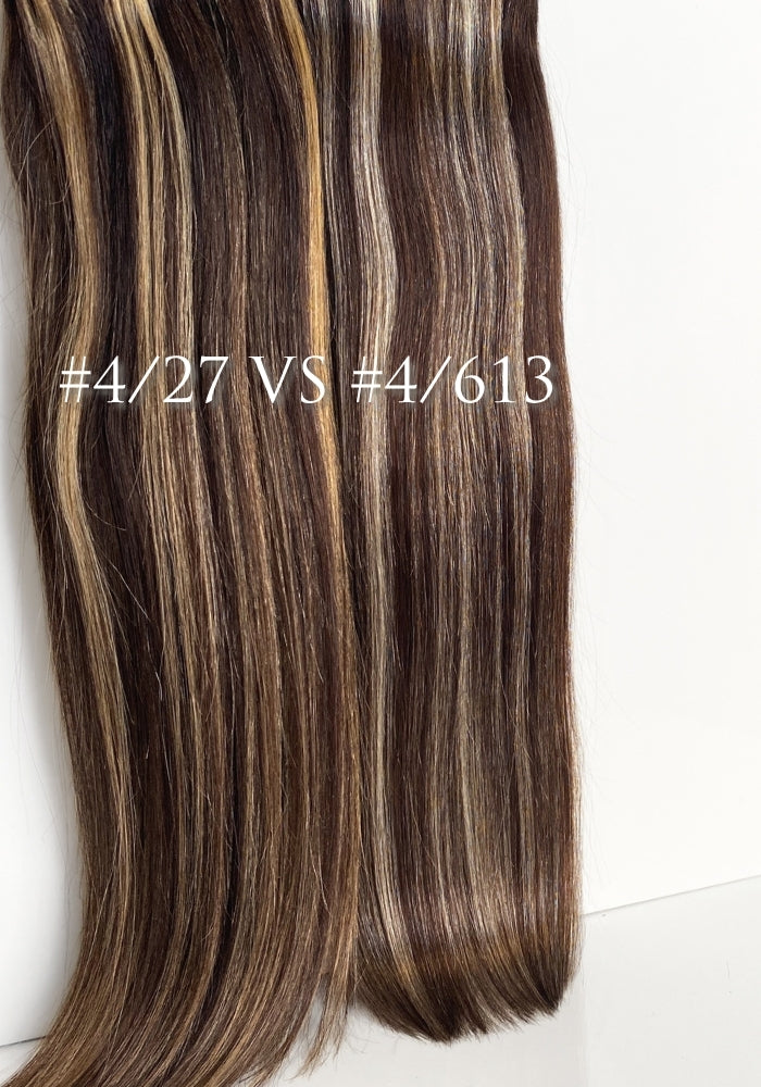 Deluxe Clip-In Human Hair Extensions 22"- 180G