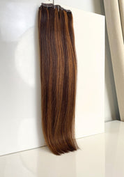 Deluxe Clip-In Human Hair Extensions 18"- 170G