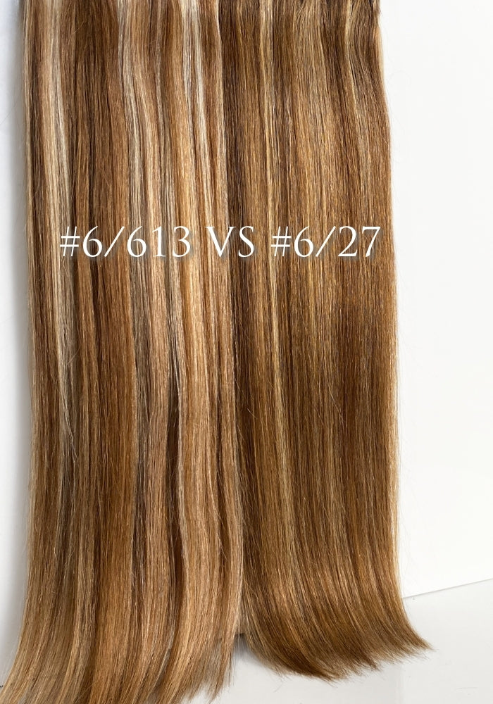 Deluxe Clip-In Human Hair Extensions 18"- 170G