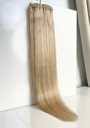 Deluxe Clip-In Human Hair Extensions 18"- 170G