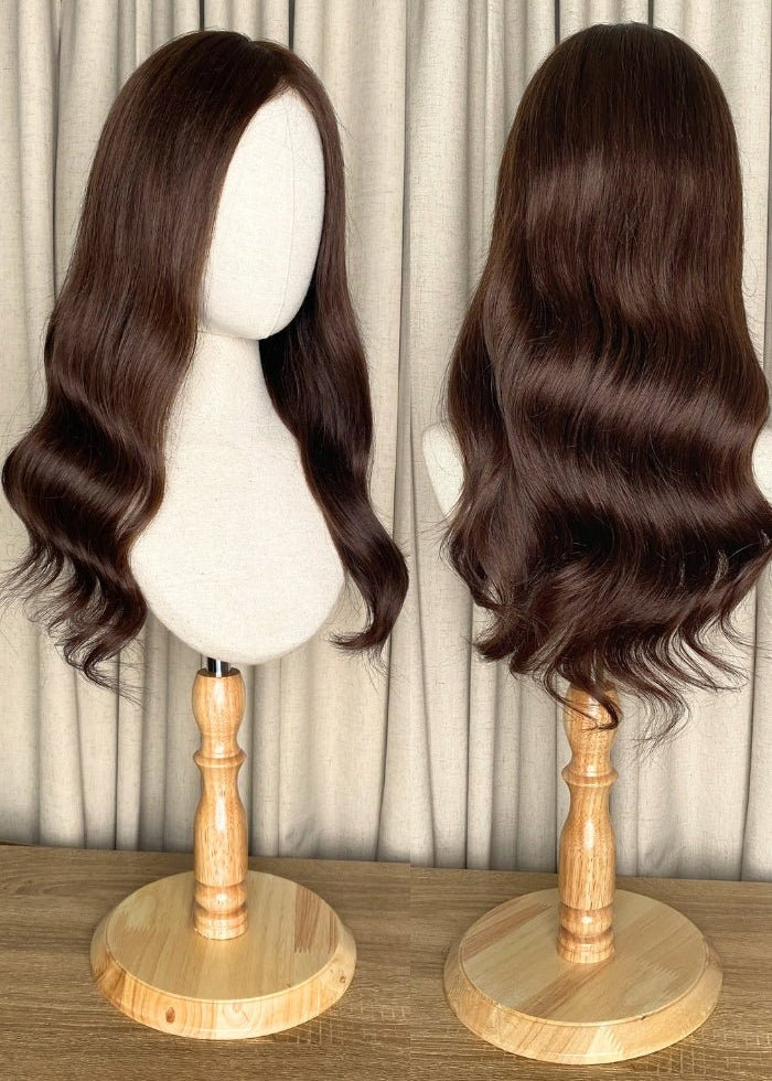 Fireside Flare | 100% Human Hair Lace Front Wig (Silk Base Top) - Santana's Wigs & Hair Extensions, LLC - 