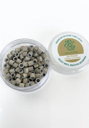 Hair Couture | 200 Premium Silicone Tube Locks 4x3.2mm - Santana's Wigs & Hair Extensions, LLC - Ash Blonde