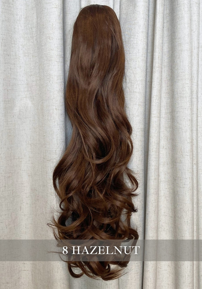 Kate | Synthetic Clip In Ponytail Extension