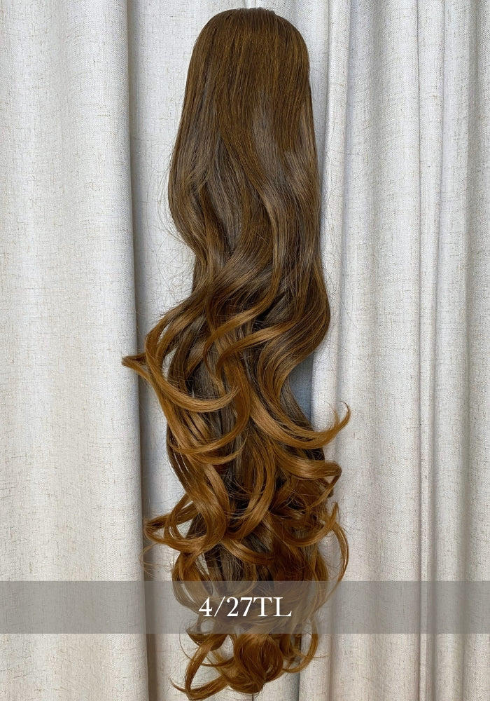 Kate | Synthetic Clip In Ponytail Extension