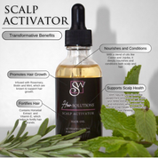 SW Hair Solutions | Rosemary Mint Biotin Scalp Activator Hair Oil