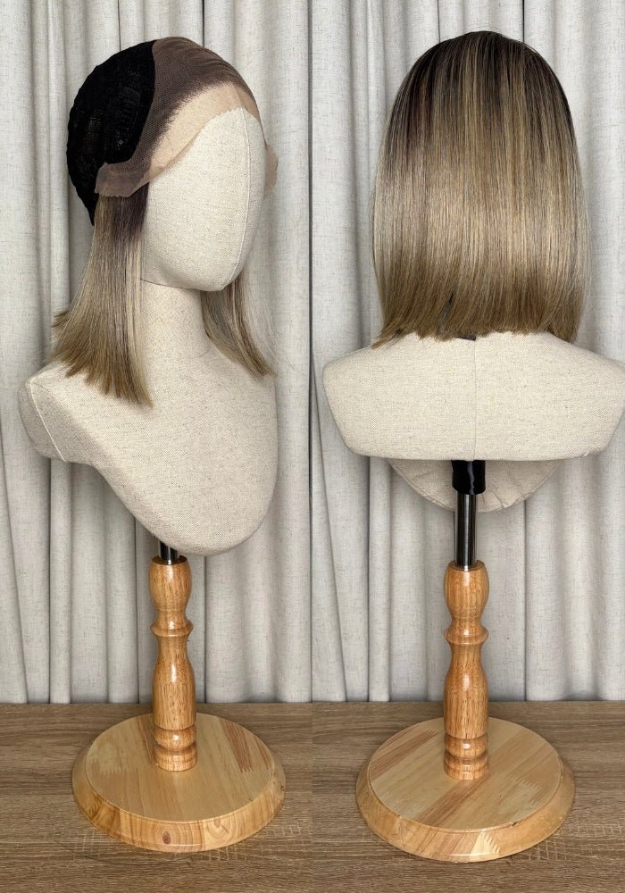 Kamy | Synthetic Lace Front Wig (Free Part) - Santana's Wigs & Hair Extensions, LLC - Honey Blonde