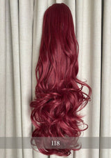 Kate | Synthetic Clip In Ponytail Extension