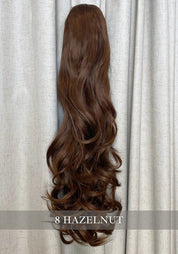 Kate | Synthetic Clip In Ponytail Extension - Santana's Wigs & Hair Extensions, LLC - 24/H613 Sunny Blonde