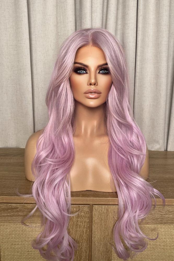 LF Kim | Synthetic Lace Front Wig - Santana's Wigs & Hair Extensions, LLC - Periwinkle
