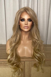 LF Kim | Synthetic Lace Front Wig - Santana's Wigs & Hair Extensions, LLC - 27/613