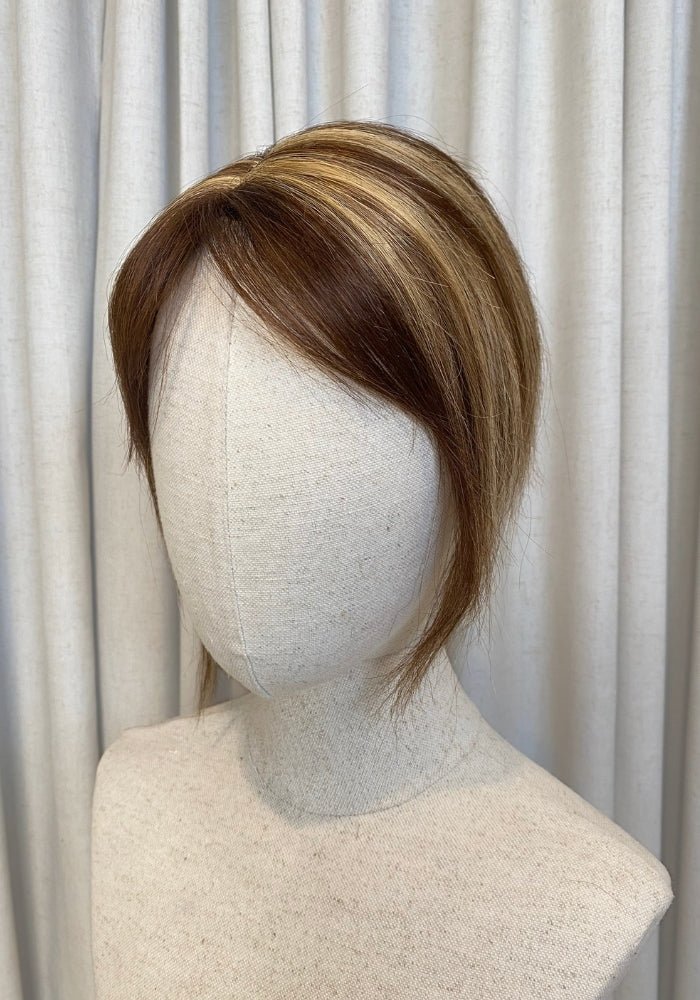 Low Density Clip In Top Piece | 100% Human Hair - Santana's Wigs & Hair Extensions, LLC - Highlighted 4/27