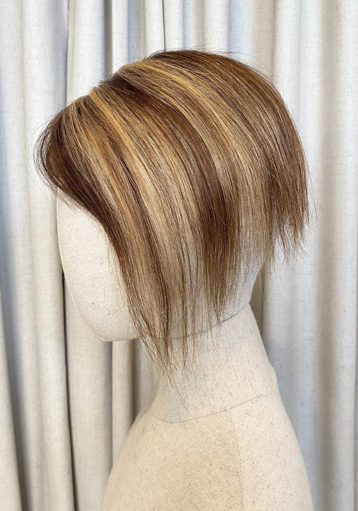 Low Density Clip In Top Piece | 100% Human Hair - Santana's Wigs & Hair Extensions, LLC - Highlighted 4/27