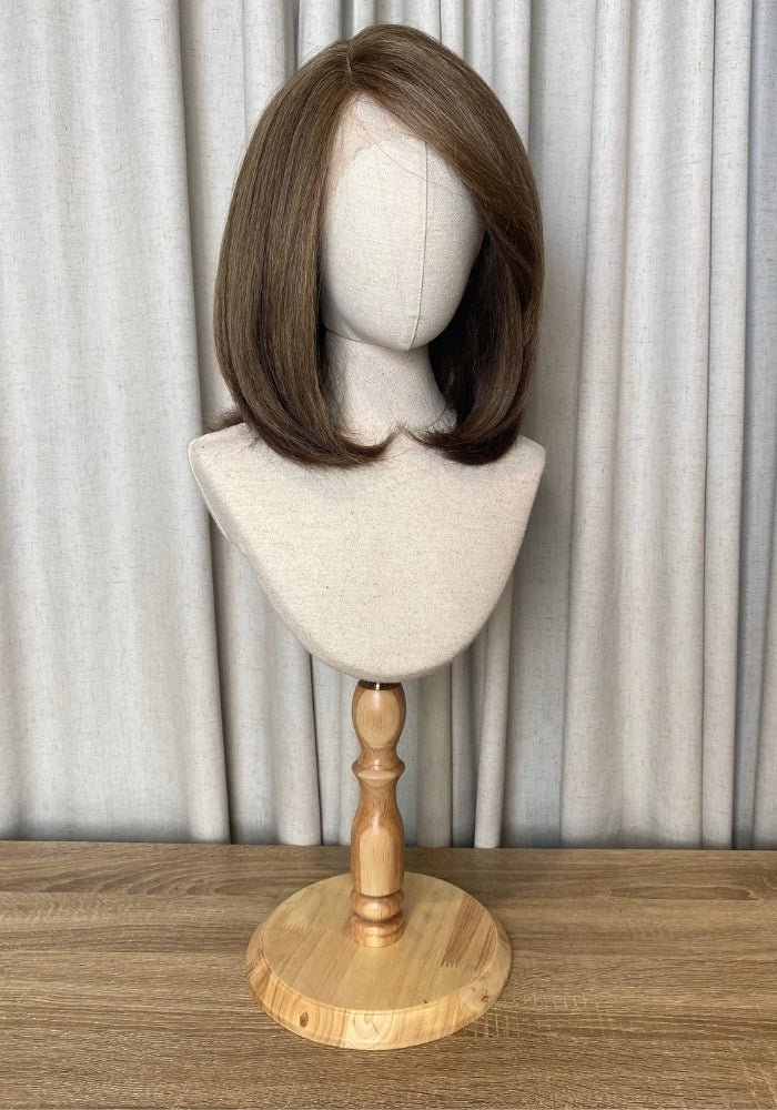 Mercy | Synthetic Lace Front Wig Highlighted Ash Brown - Santana's Wigs & Hair Extensions, LLC - 