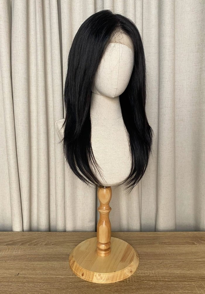 Palmela | 13X6 Lace Front Human Hair Wig - Santana's Wigs & Hair Extensions, LLC - 