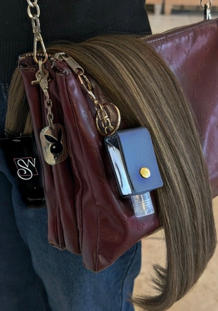 Portable Biotin Oil Keychain - Santana's Wigs & Hair Extensions, LLC - Onyx Black