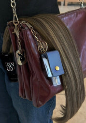 Portable Biotin Oil Keychain - Santana's Wigs & Hair Extensions, LLC - Onyx Black