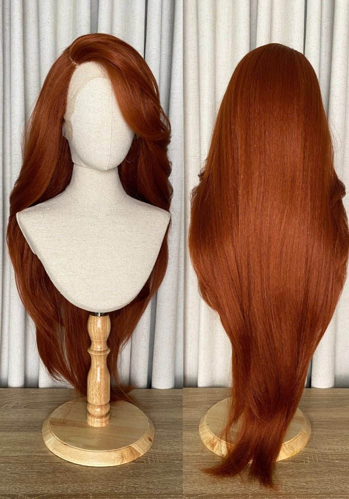 Prudence | Synthetic Lace Front Wig - Santana's Wigs & Hair Extensions, LLC - 350 Copper