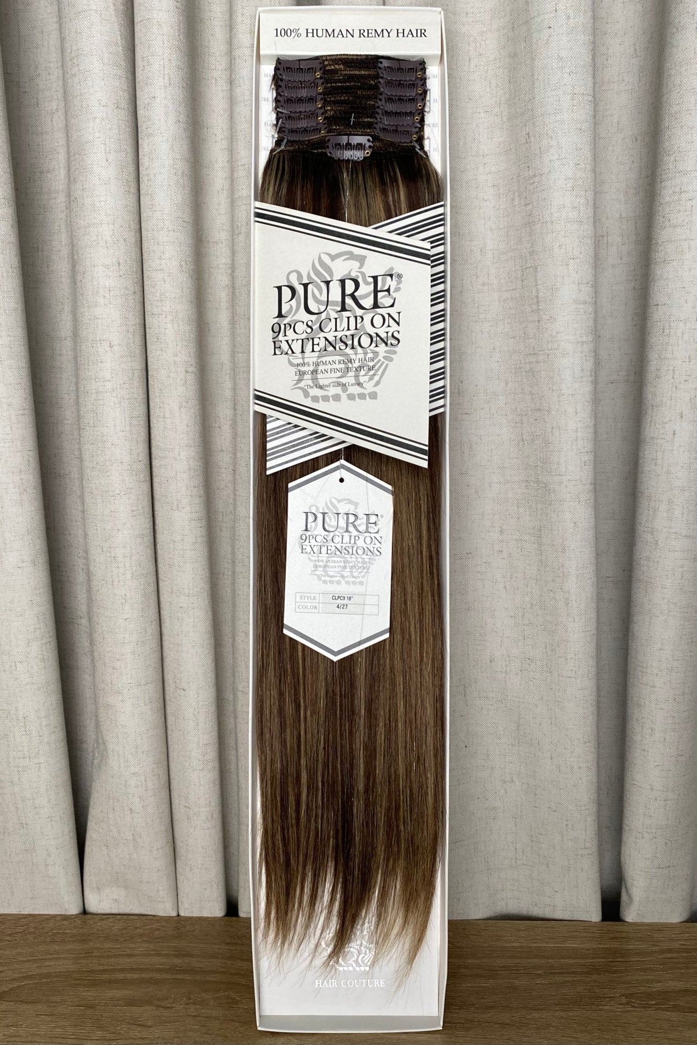 Pure Clip 18" - Santana's Wigs & Hair Extensions, LLC - 1