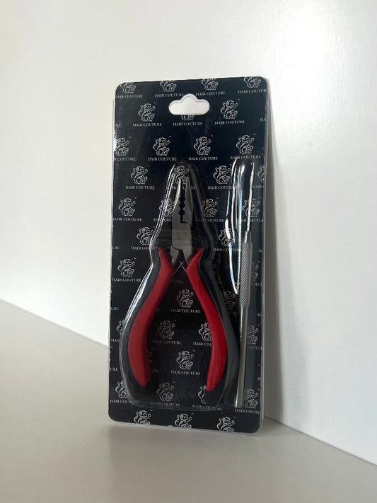 Hair Couture Plier & Needle Set | Stainless Steal