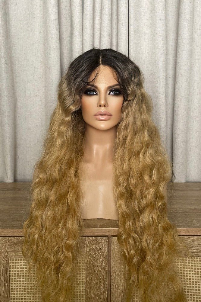 Republic - 302 | Lace Front Synthetic Wig | 6+ Colors - Santana's Wigs & Hair Extensions, LLC - Ginger