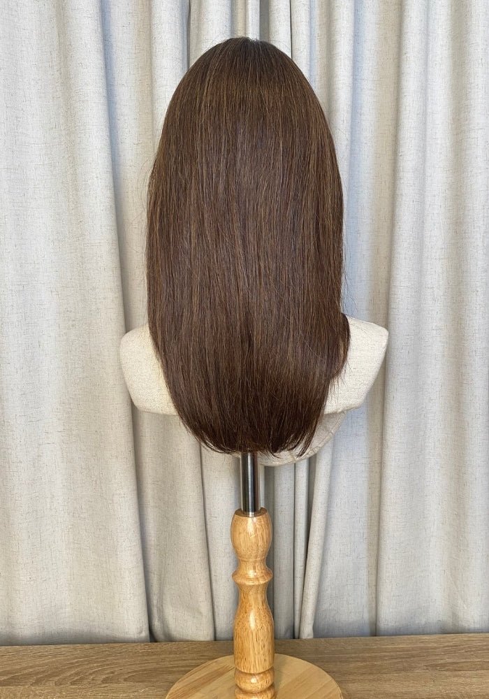 Rome Romance | 100% Human Hair Wig - Santana's Wigs & Hair Extensions, LLC - Iced Mocha