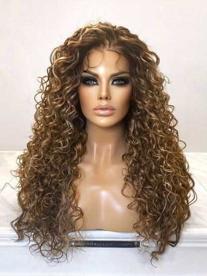 HR-Sally | Lace Front Free Part Synthetic Wig
