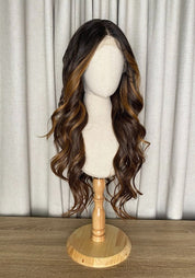 Samone | Lace Front Synthetic Wig - Santana's Wigs & Hair Extensions, LLC - Sunkissed Brown