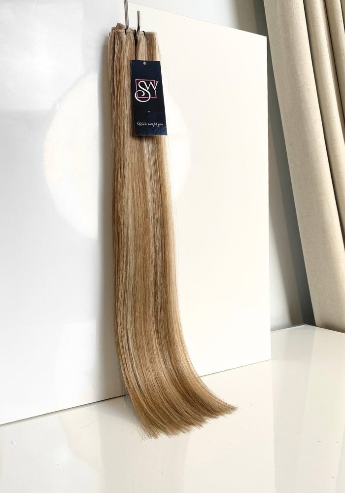 Santana’s Premium 100% Human Hair Genius Weft Extensions 18" | 100G - Santana's Wigs & Hair Extensions, LLC -