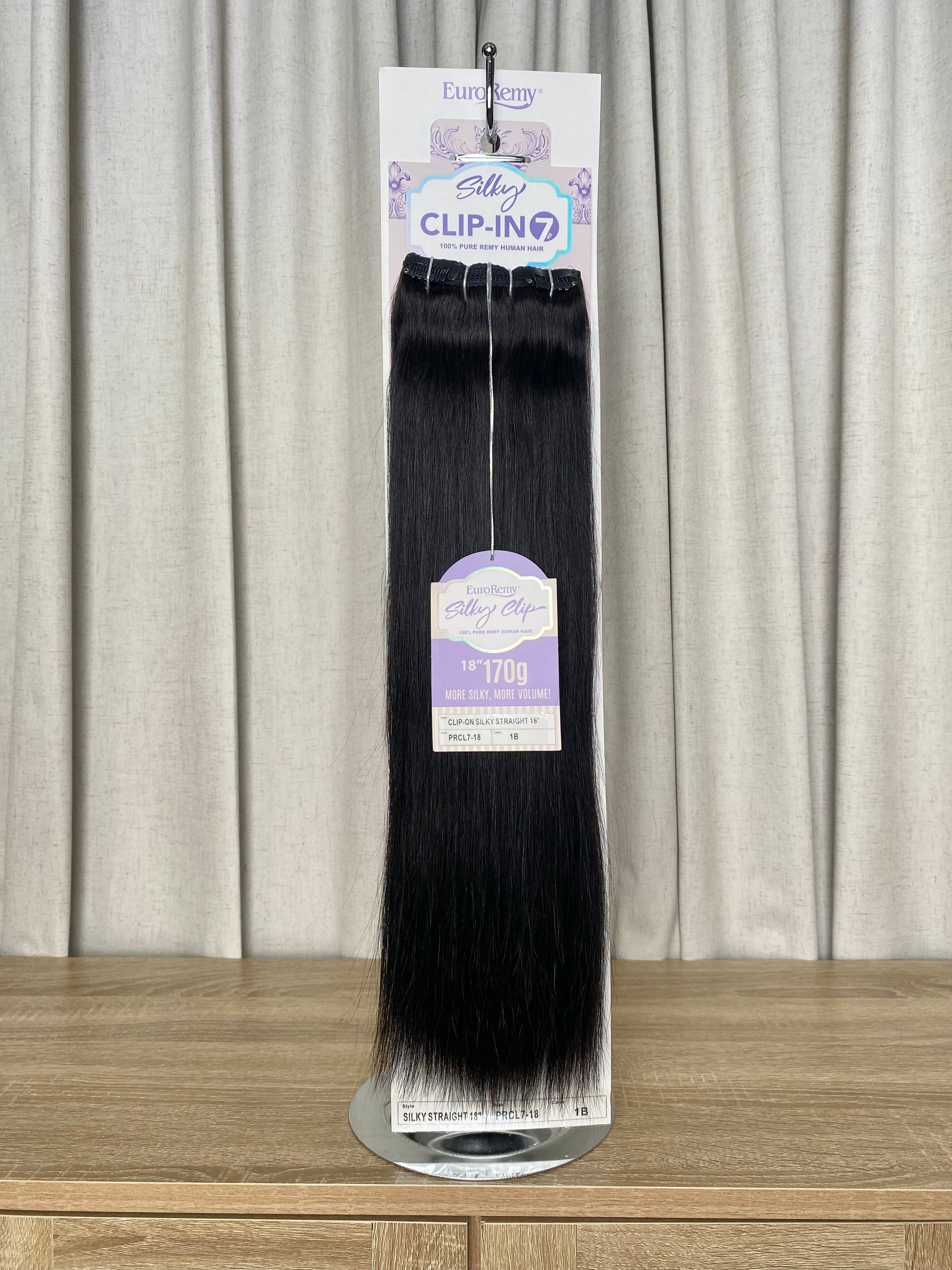 Silky Euro | 7pc Clip-In Human Hair 22"