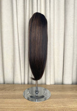 Straight 14" | Human Hair Drawstring Ponytail