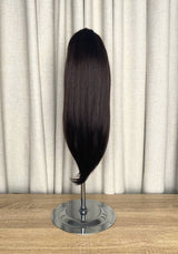 Straight 14" | Human Hair Drawstring Ponytail