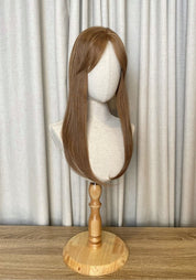 Top Elite Topper 18" | 100% Human Hair | Mono - Top - Santana's Wigs & Hair Extensions, LLC - 6 Honey Brown