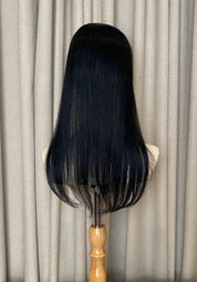Top Elite Topper 18" | 100% Human Hair | Mono - Top - Santana's Wigs & Hair Extensions, LLC - 1 Black