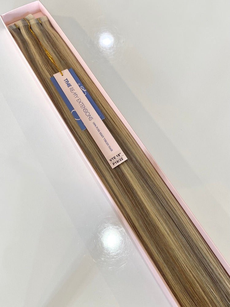 Veloce | Remy Human Hair Tape In Extensions 22" - Santana's Wigs & Hair Extensions, LLC - P18/22
