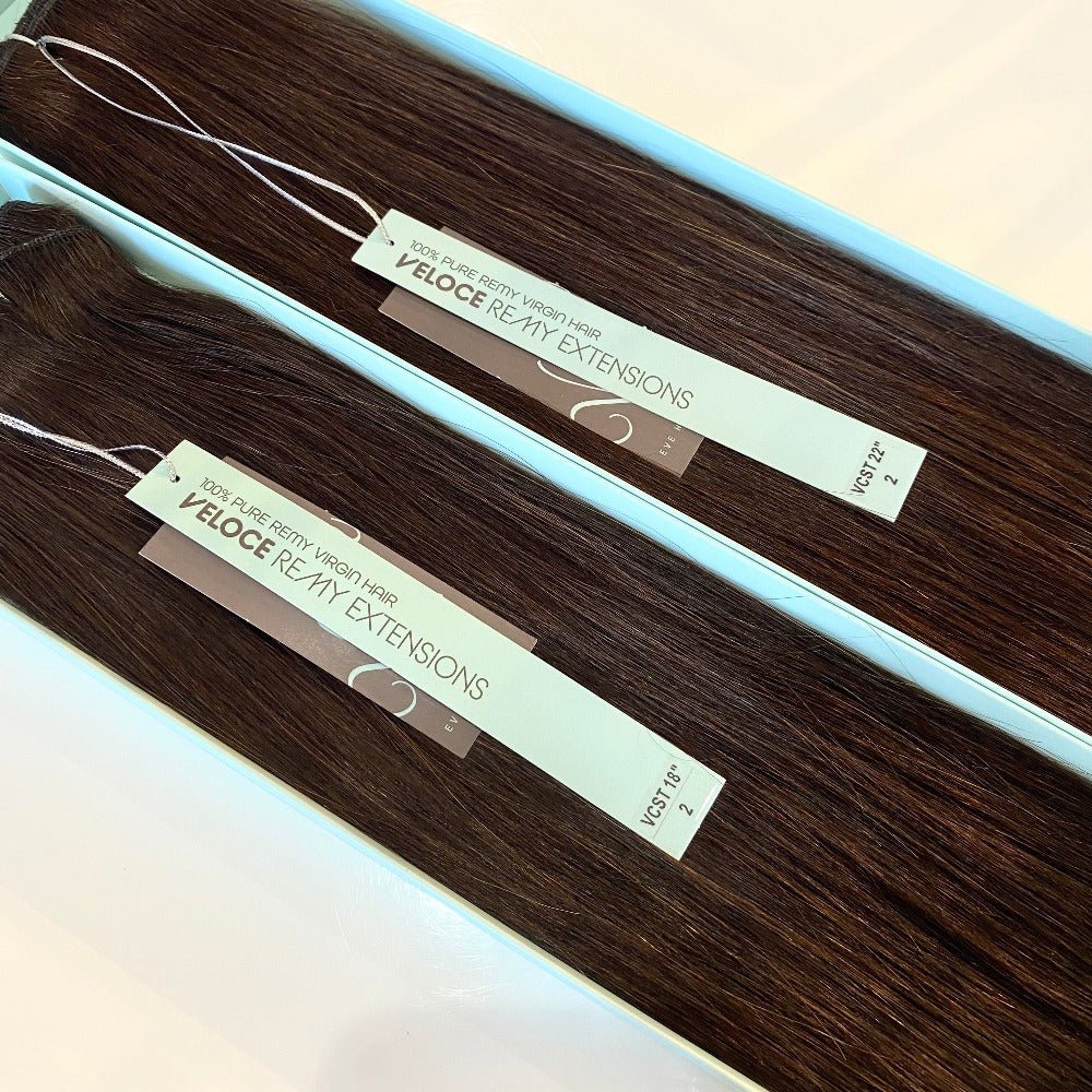 ヘアリキッド Veloce | Remy Human Hair Sew In Weft Extension 18