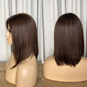 Willow | 100% Human Hair Lace Front Wig (Monofilament Top) - Santana's Wigs & Hair Extensions, LLC - Truffle