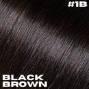 #1b Black brown hair color