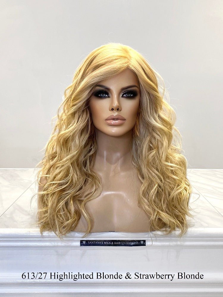 Calyx | Lace Front Synthetic Wig - Santana's Wigs & Hair Extensions, LLC - 613/27
