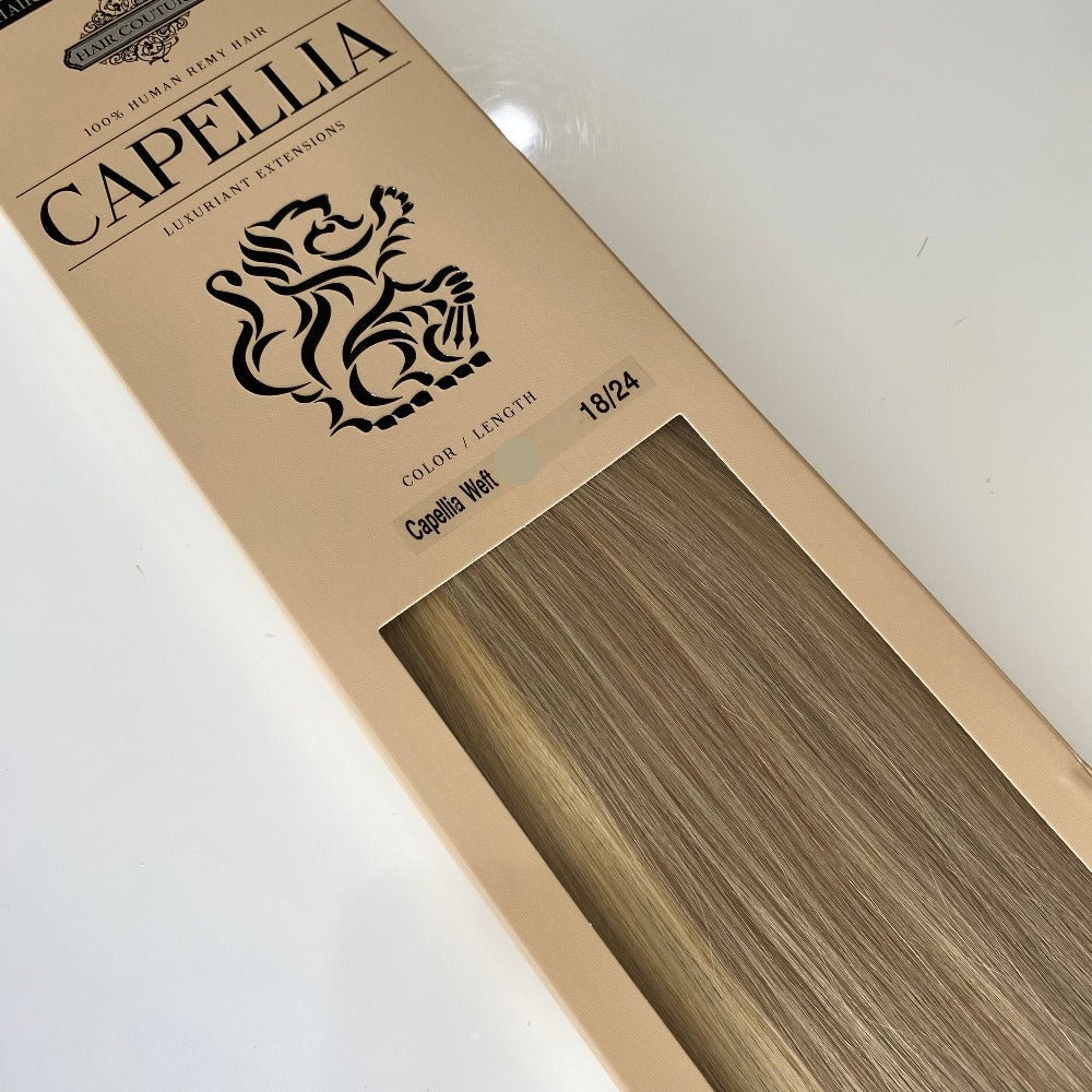Capellia | Remy Human Hair Weft Extension 18"